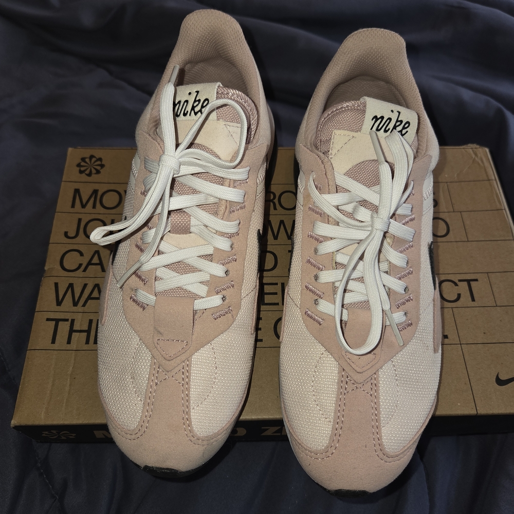 Nike Pink and White Casual Sneakers